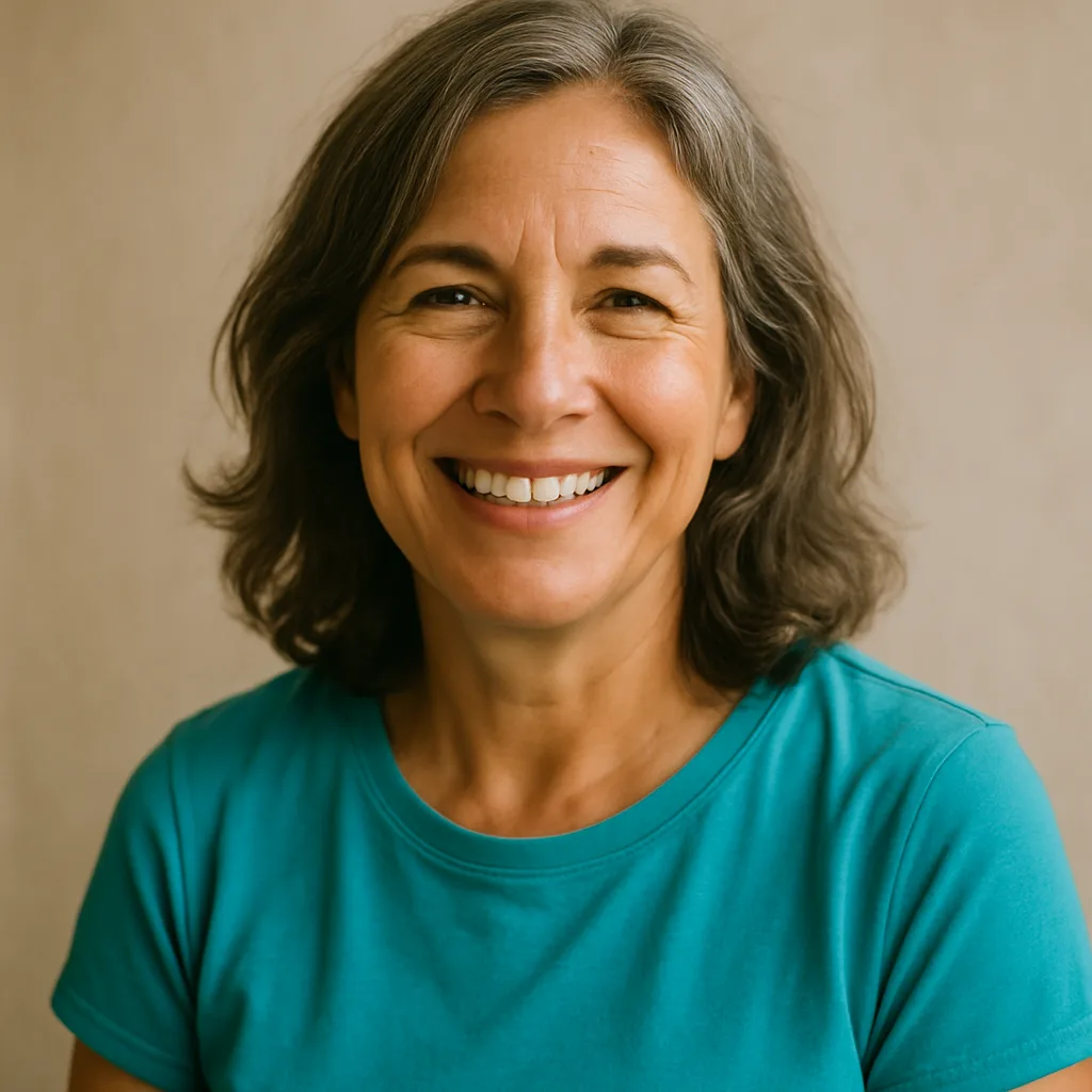 Smiling woman in her 50s — member of The Fife Dating Site